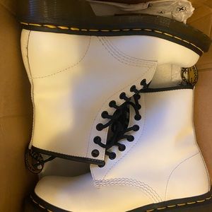 Brand new never used White Martens